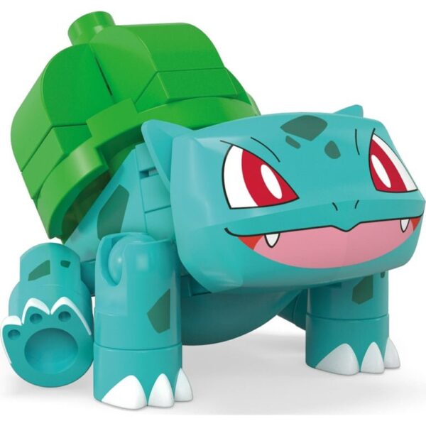 MEGA Pokemon Building Toy Kit Bulbasaur (30 Pieces) with 1 Action Figure and Ball for Kids - Image 2